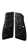 Cachas Browning acabado negro elegante