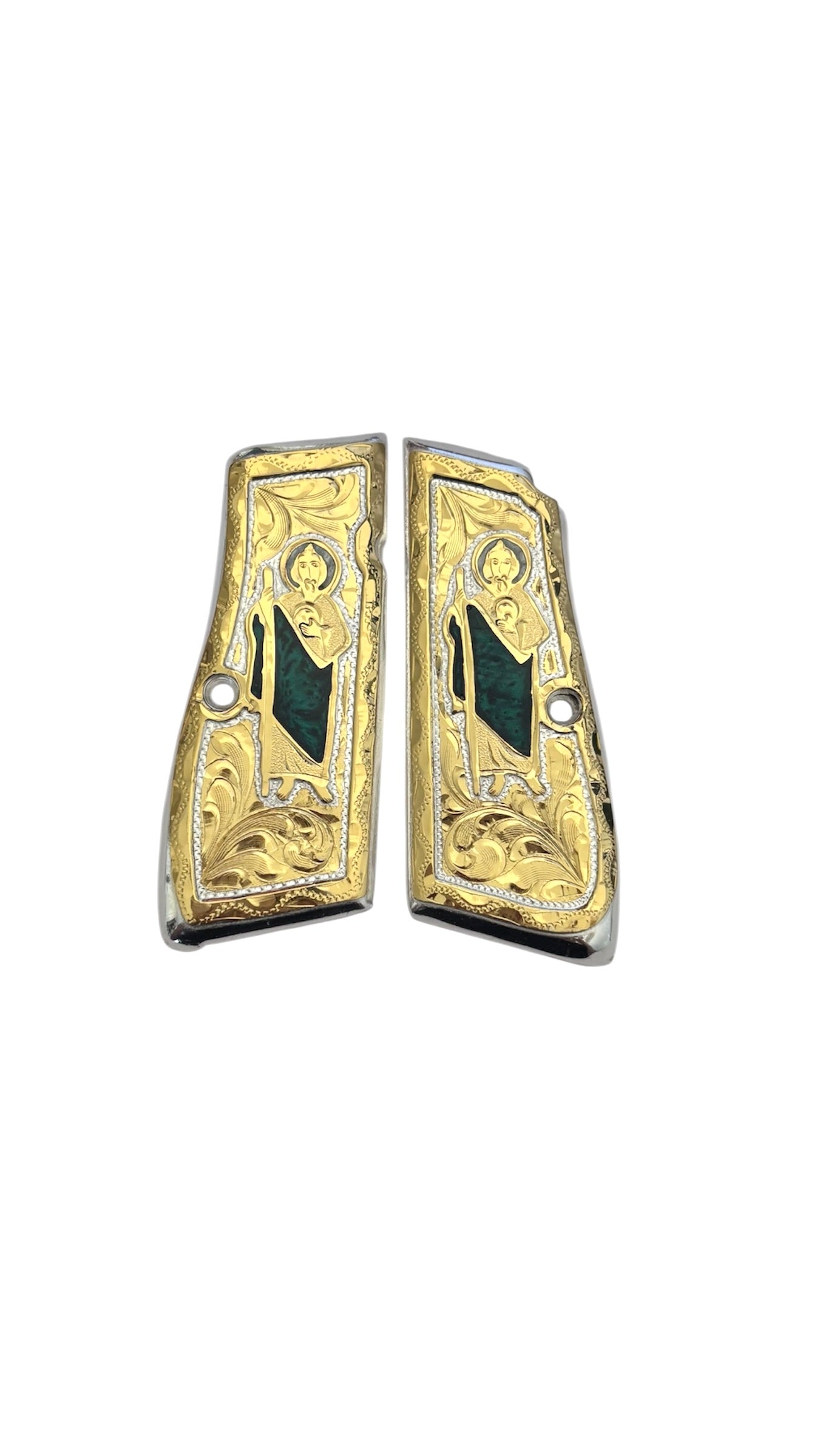 Cachas Browning diseño San Judas