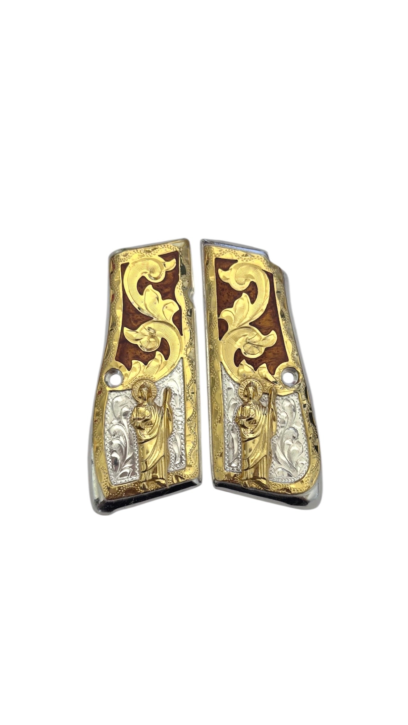 Cachas Browning diseño San Judas