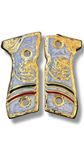 Cachas diseño Escudo con resina