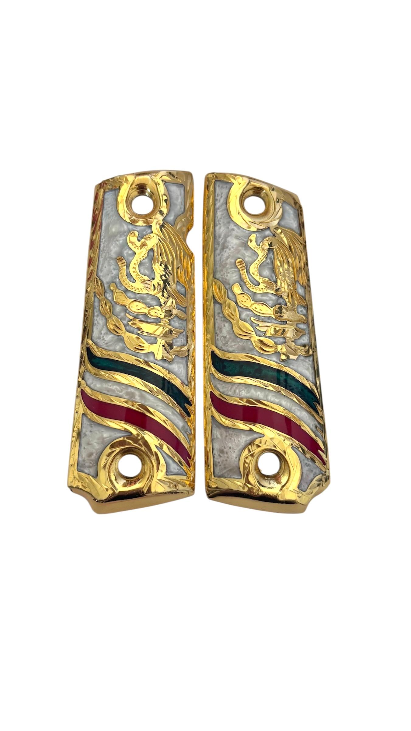 Cachas 1911 Chapa Oro Diseño Artesanal Premium
